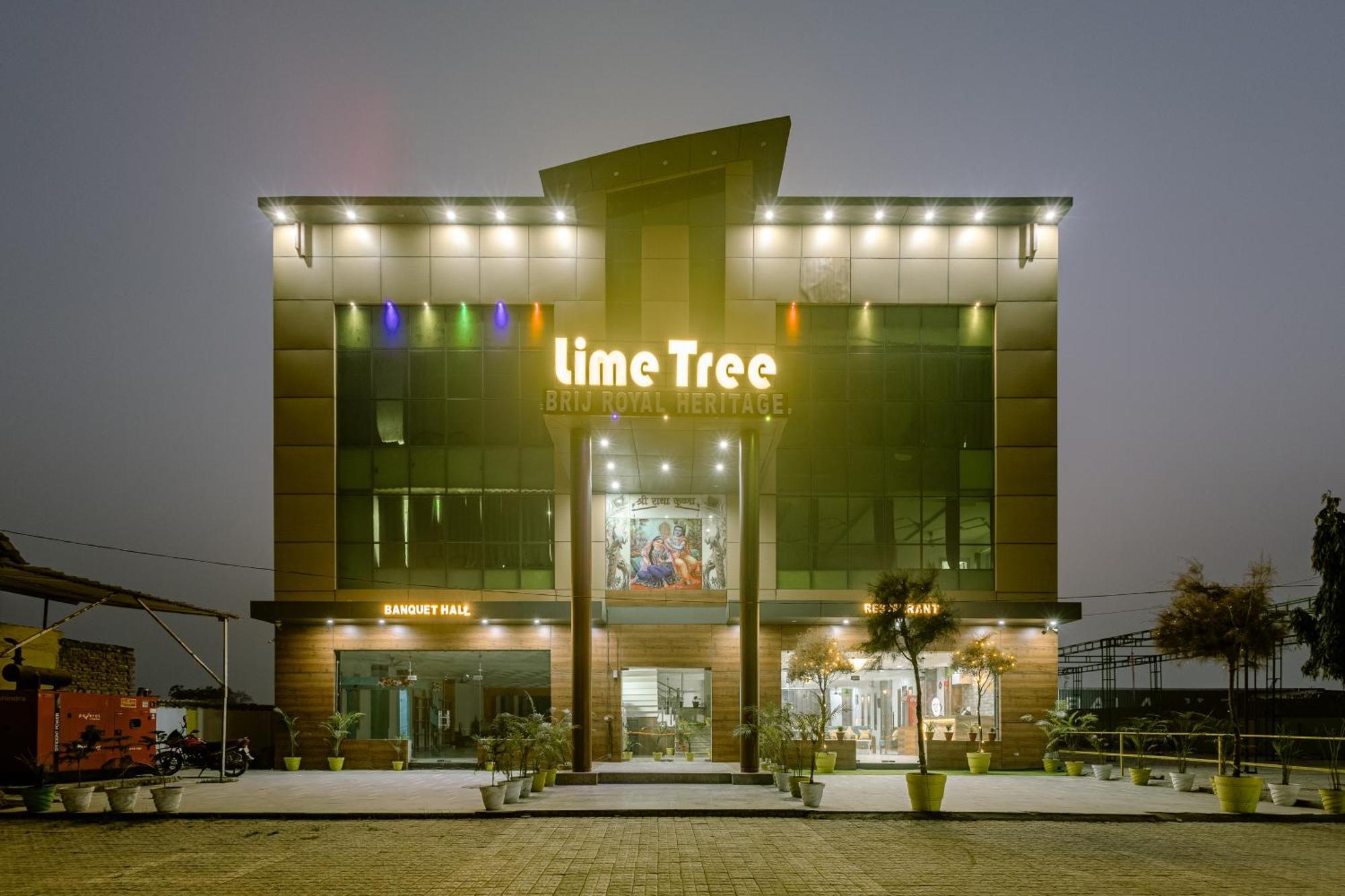 Lime Tree Hotel And Banquet Vrindāvan Exteriér fotografie